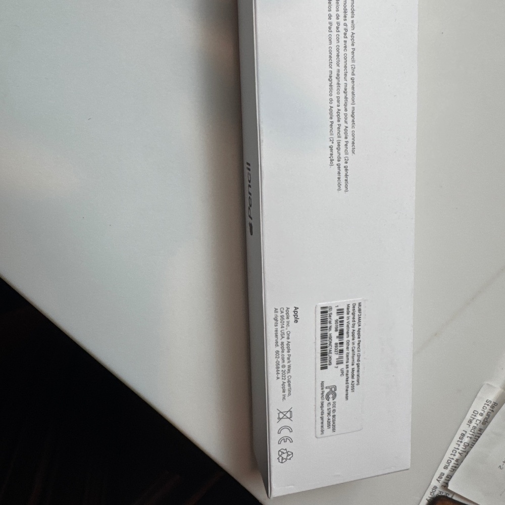 Apple Pencil 2nd Generation